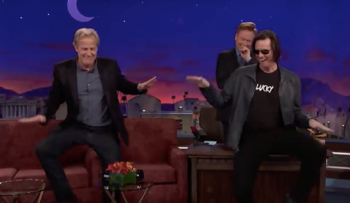Jim Carrey uletio u studio usred intervjua, ovakvu reakciju Jeffa Danielsa nitko nije očekivao