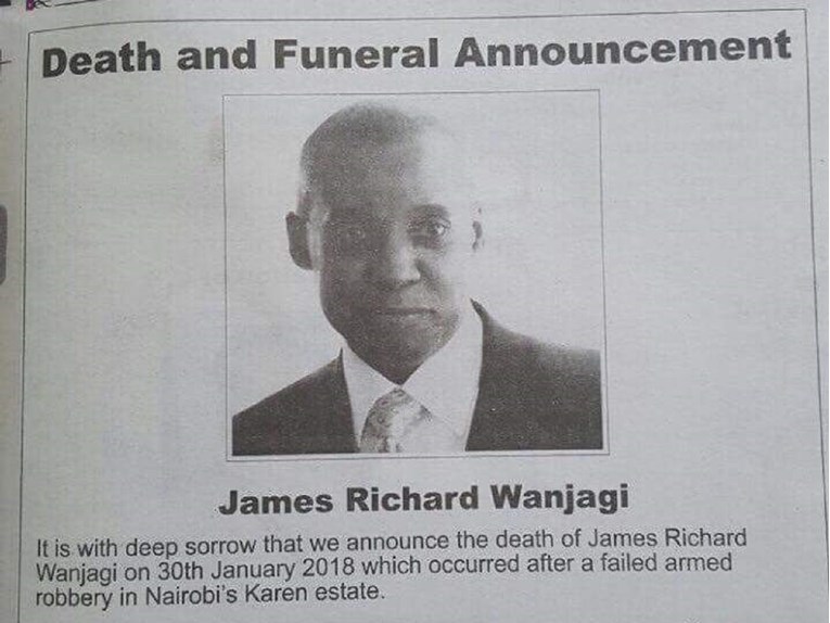 Kenijske novine objavile osmrtnicu živog opozicijskog političara: "Ovo je obećanje smrti"