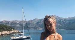 FOTO Viktorijina anđelica u Dubrovniku uživala na brodu najpoželjnijeg hrvatskog neženje