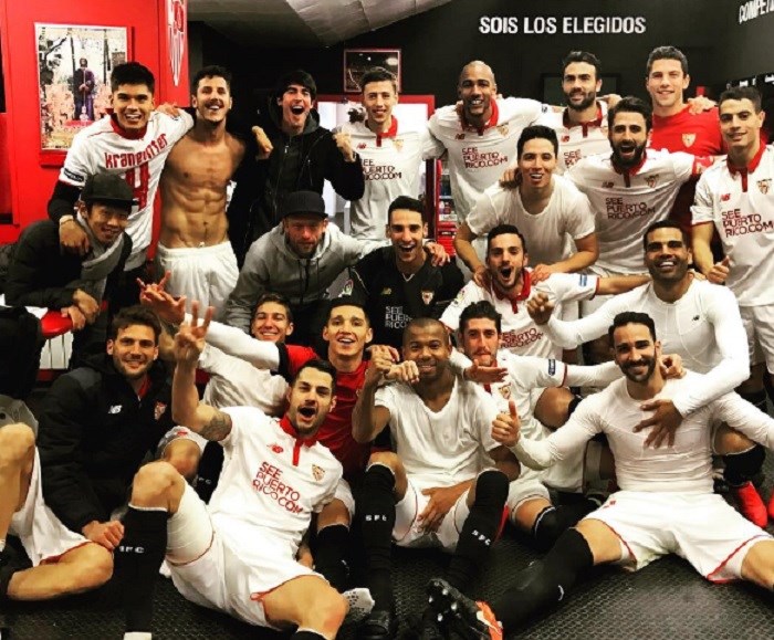 Jovetić se na Instagramu pohvalio fotkom slavlja iz svlačionice nakon što je srušio Real