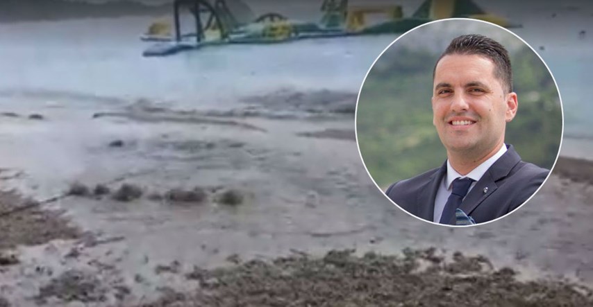 Makarske vlasti "objasnile" smrad govana na gradskoj plaži: To su oborinske vode