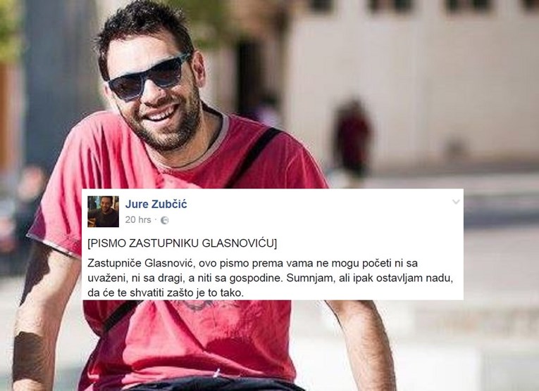 Mladi Zadranin poslao otvoreno pismo Glasnoviću: "Vi niste moja Hrvatska, vi ste obični fašist"