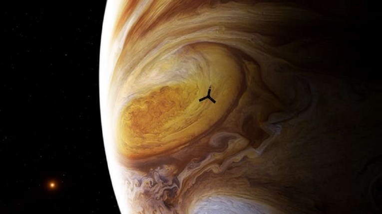 FOTO NASA objavila dosad neviđene fotografije gigantske oluje na Jupiteru