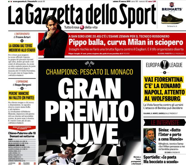 Svjetske naslovnice: Nagrada za Juventus i revanš prvaka