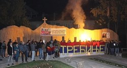 Četnici u Trebinju prosvjeduju zbog presude Ratku Mladiću