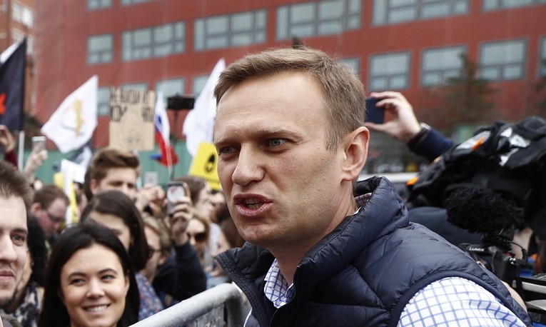 Priveden šef ruske oporbe zbog prosvjeda protiv Putina