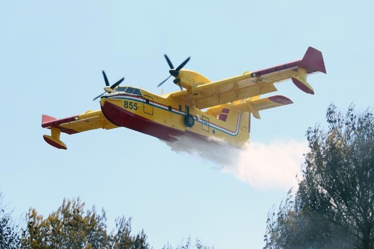 Zračne snage angažirane od Istre do Dalmacije