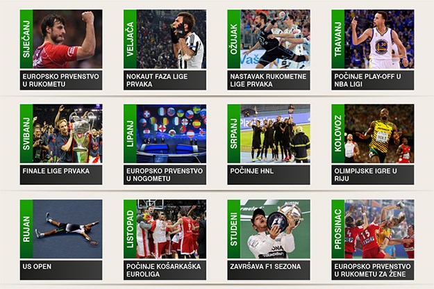 Sportski kalendar 2016.: Godina poslastica - Igara u Riju i Eura u Francuskoj