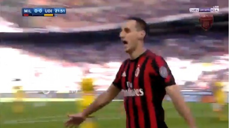 KALE SHOW ZA POBJEDU Nikola zabio prvijenac za Milan, a odmah zatim i drugi gol