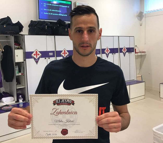 Kalinić podržao akciju navijača i stavio ime sina na Hajdukov dres
