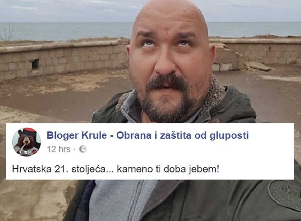 Bloger Krule učiteljici: "Školstvo vam jebem koje krojite vi i vama slični pripadnici kamenog doba"