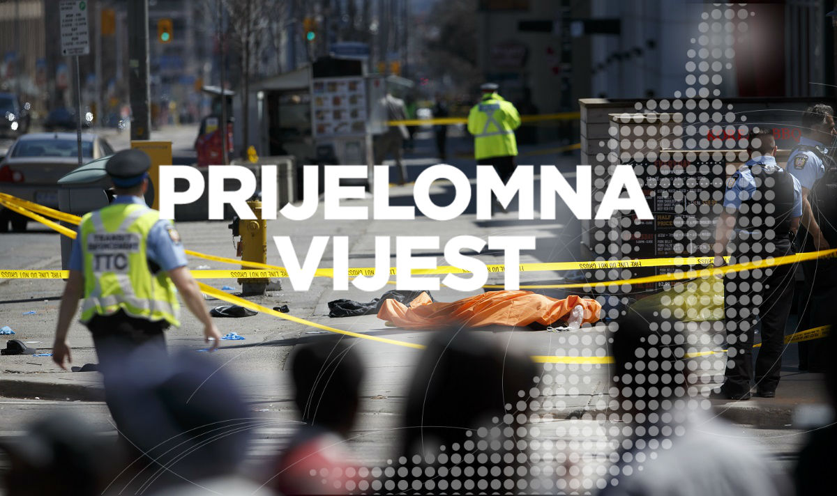 MASAKR U TORONTU Kombijem gazio pješake po ulici, najmanje 9 mrtvih