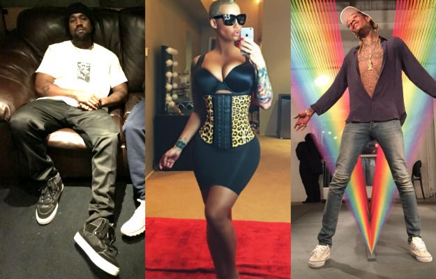 Twitter "rat" o kojem svi pričaju: Kanye se obračunao s Wiz Khalifom, umiješala se i bivša Amber Rose
