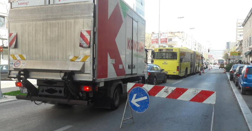 FOTO, VIDEO Prometni kolaps u Splitu: "Tragedija, izašli su na ulice i sve blokirali"