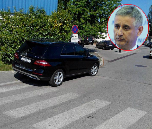 Karamarko protupropisno parkirao na Rebru zbog hitnog obiteljskog slučaja