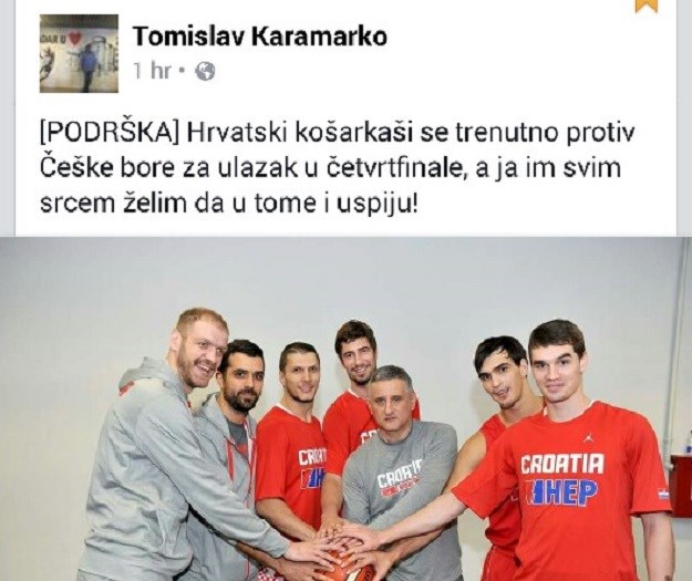 Karamarko uvijek uz sportaše, osim kad gube