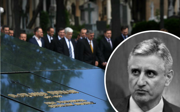 Karamarku puna usta Tuđmana, a danas se nije pojavio na njegovom grobu