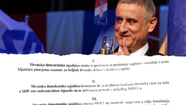 HDZ: Mogli bi s Mostom razgovarati o nestranačkom premijeru