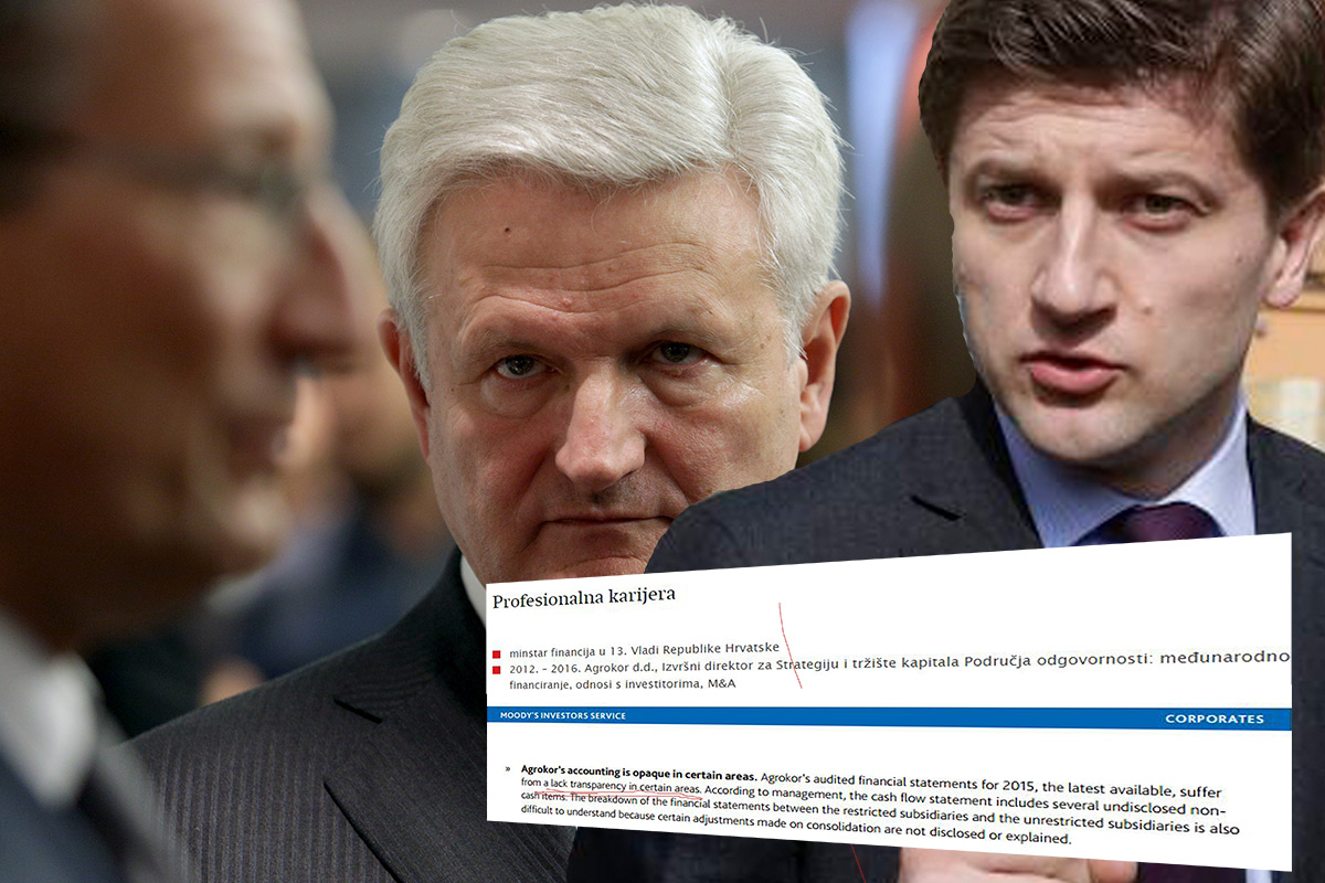 Rejting agencije ne vjeruju Agrokorovim izvješćima za koja je bio zadužen Zdravko Marić