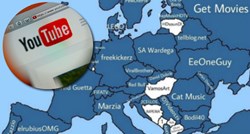 Karta prikazuje najpopularnije YouTube kanale diljem Europe, iznenadit će vas podatak o Hrvatskoj