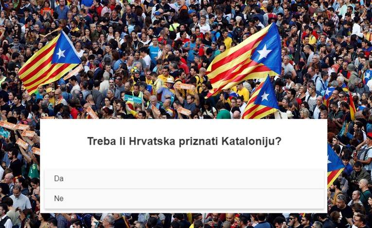 VELIKA ANKETA Treba li Hrvatska priznati Kataloniju?