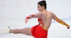 FOTO Kolindina kći Katarina pokazala kako se snalazi na ledu, iz publike je bodrio tata Jakov