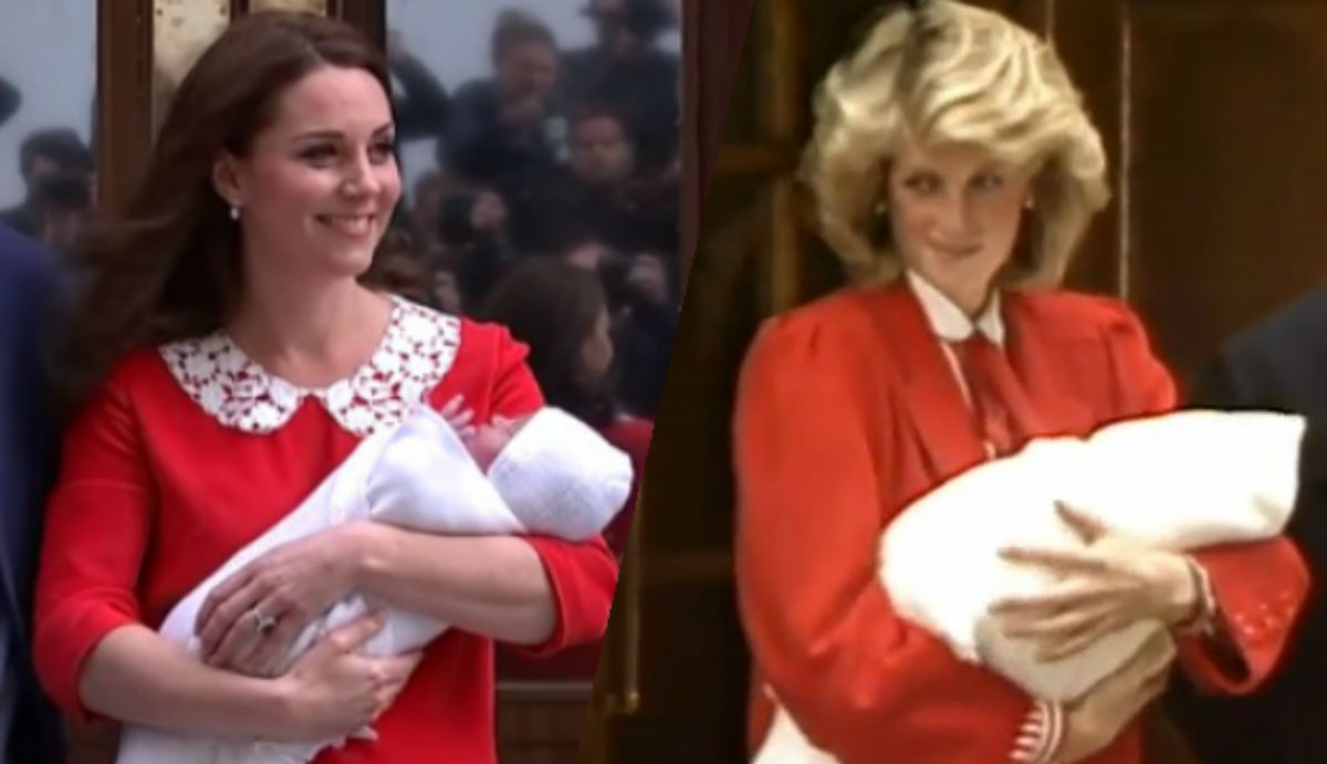 Kate je jednom stvari odala počast Diani dok je napuštala rodilište