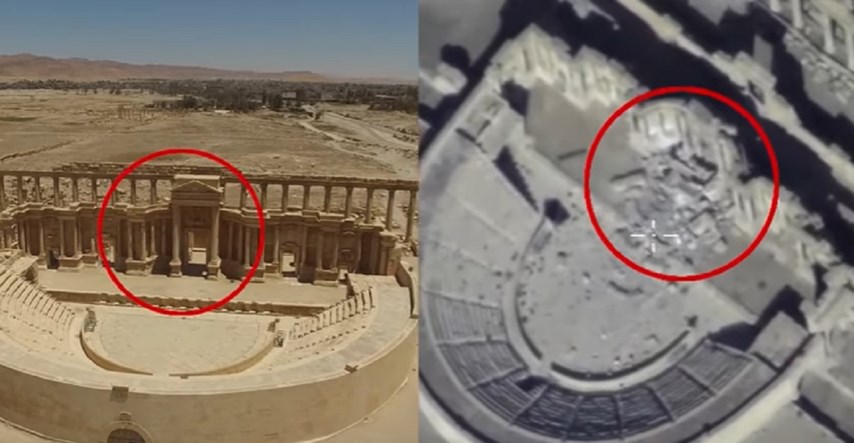 Ovaj video prikazuje novo zvjerstvo ISIS-a u Palmyri, rimsko kazalište kraj barbara nije imalo šanse