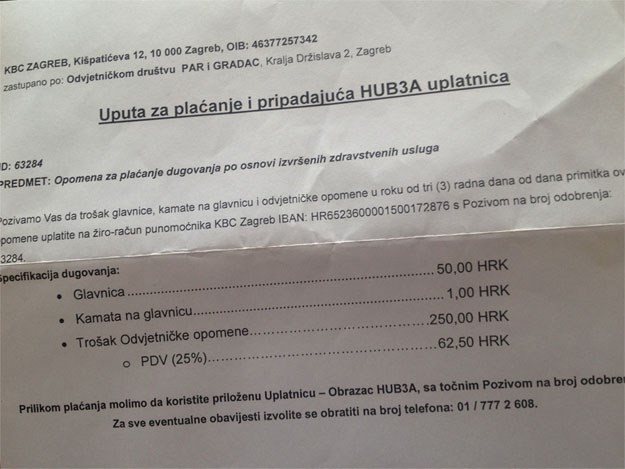 Nakon Indexovih članaka HZZO obavio kontrolu u KBC-u Zagreb zbog slanja opomena