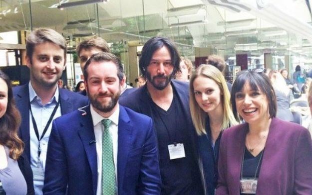 FOTO Keanu Reeves posjetio britanski parlament: "Brexit je Matrix, Neo će nas spasiti"