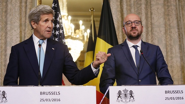 Kerry kopirao Kennedyja i Bruxellesu obećao pomoć u borbi protiv terora
