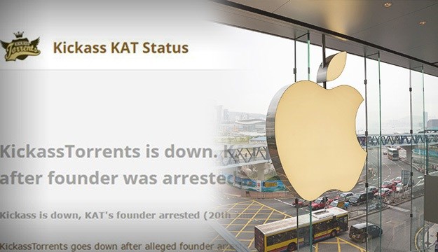 Pri rušenju KickassTorrentsa ključnu ulogu odigrao je Apple