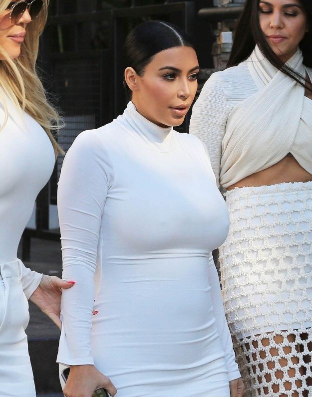 Kim pokazala trudnički trbuh i šokirala fanove: "Kako je uopće navukla ovu haljinu na sebe?"