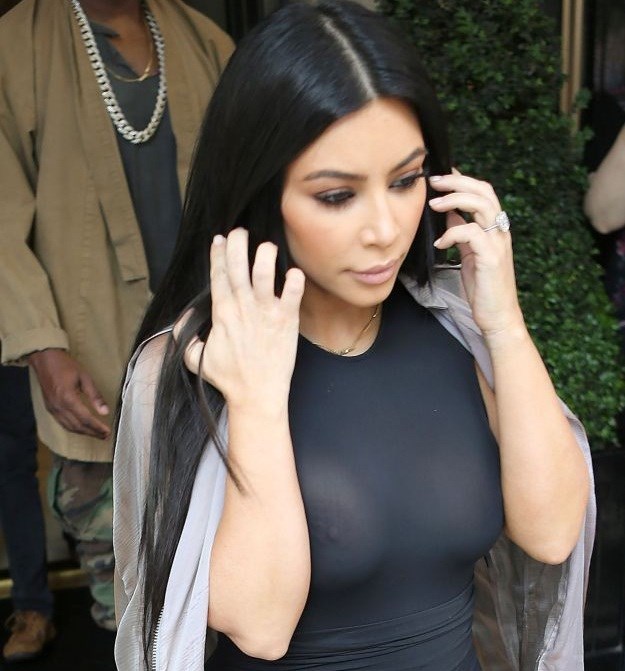 Majstorica u privlačenju pozornosti: Kim Kardashian pokazala bradavice