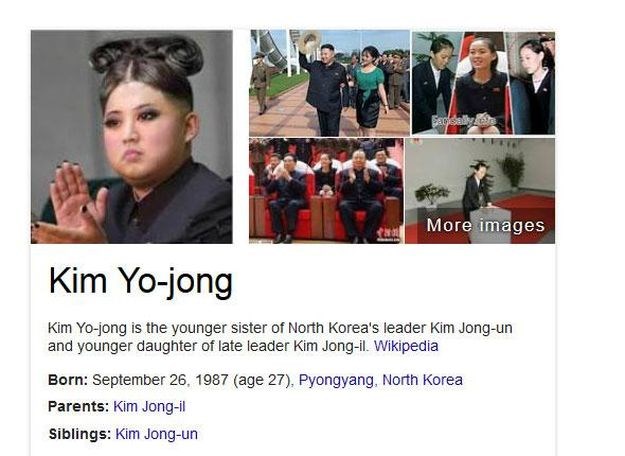 Ne, Google, ovo nije Kim Jong-unova sestra