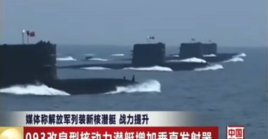 Kina je u posjedu tri nove nuklearne podmornice s nadzvučnim projektilima