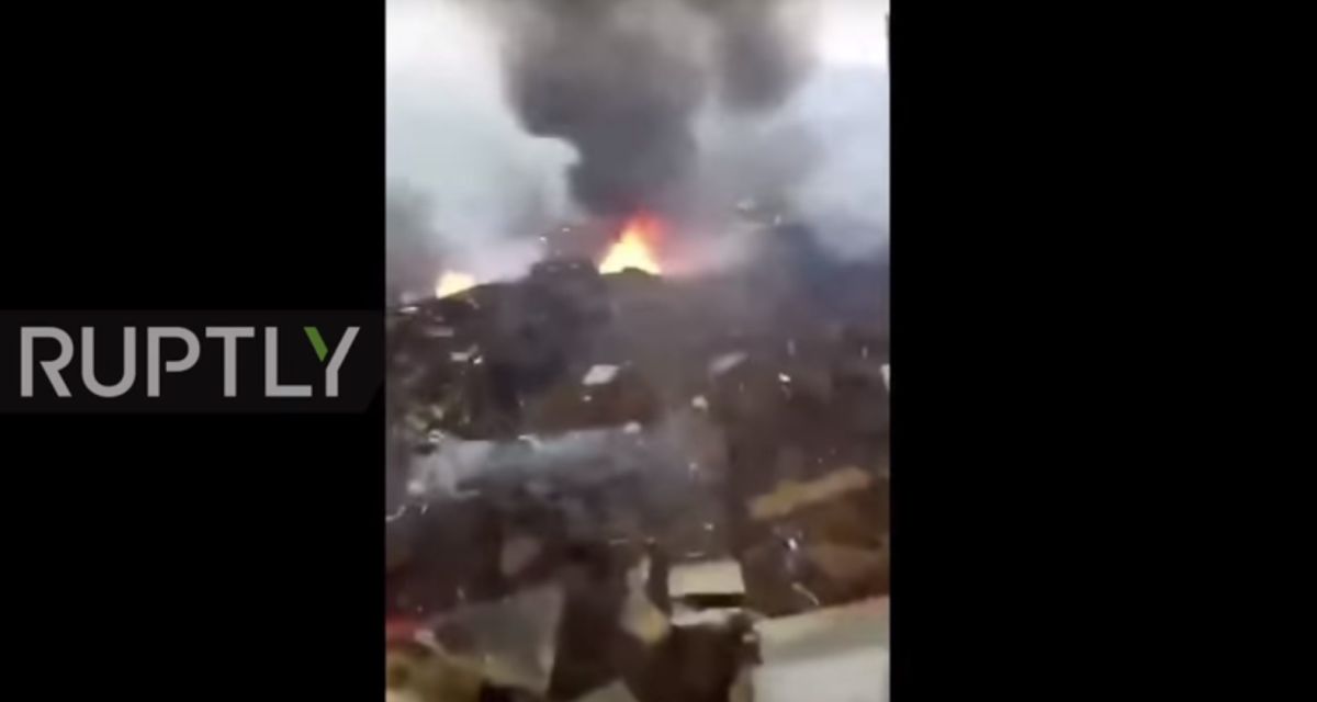 VIDEO Srušio se kineski vojni avion
