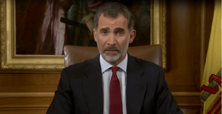 Španjolski kralj Felipe: Katalonski referendum bio je ilegalan