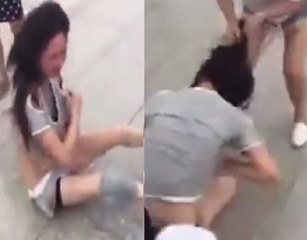 VIDEO Bijesne žene na ulici skinule i istukle preljubnicu