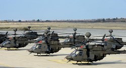 FOTO U Zemuniku predstavljeni borbeni helikopteri Kiowe, pogledajte kako izgledaju
