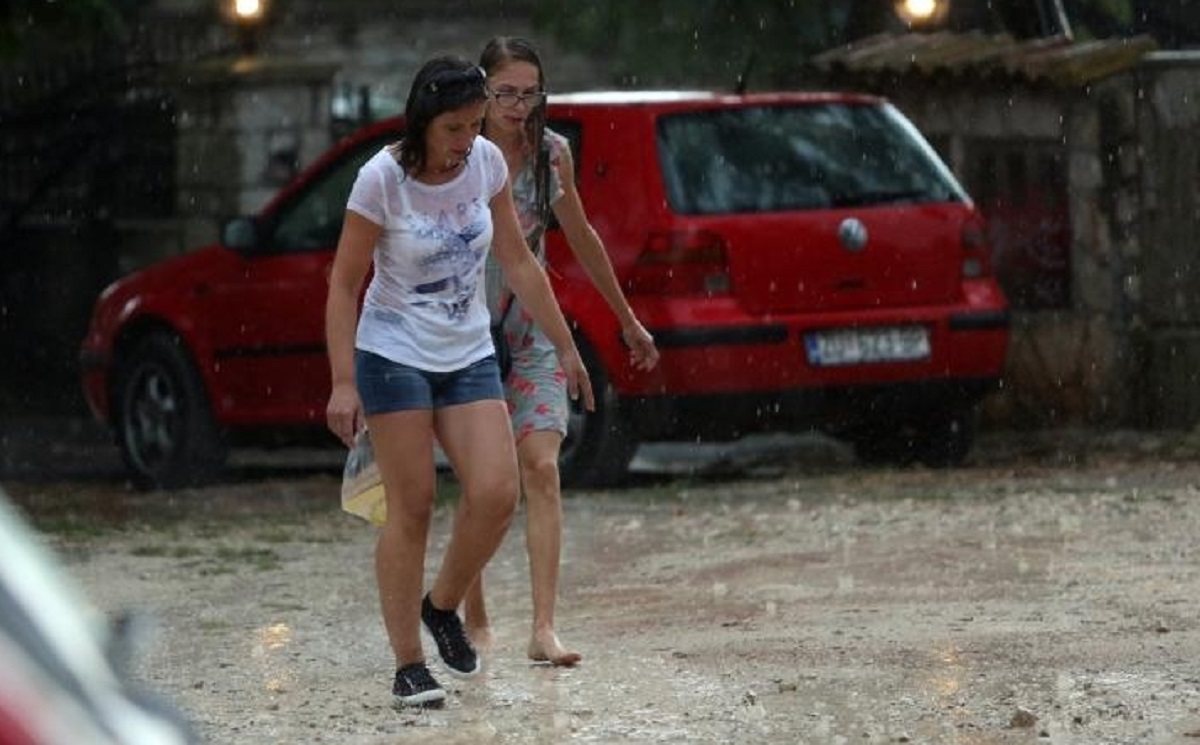 Danas nam stižu novi pljuskovi s grmljavinom