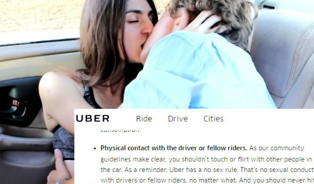 U Uberu zabranjen seks, ali i flertovanje