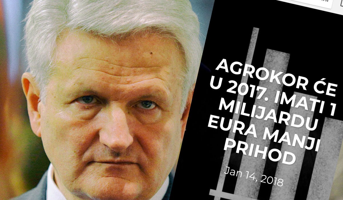 Todorić na blogu opet napao Ramljaka: Od političke korupcije i kriminala nema zaštite