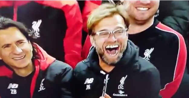 VIDEO Klopp umirao od smijeha nakon očajnog udarca svog igrača