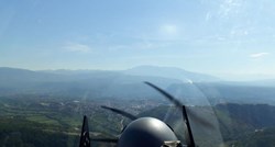 FOTO Pogledajte prelet hrvatskih borbenih aviona iznad kninske tvrđave