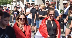 FOTO Kninska Ultra za desničare: Zamotajte se u zastavu i spremni ste za dernek