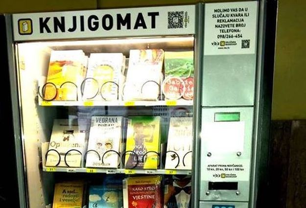 Zagreb dobio svoj prvi knjigomat