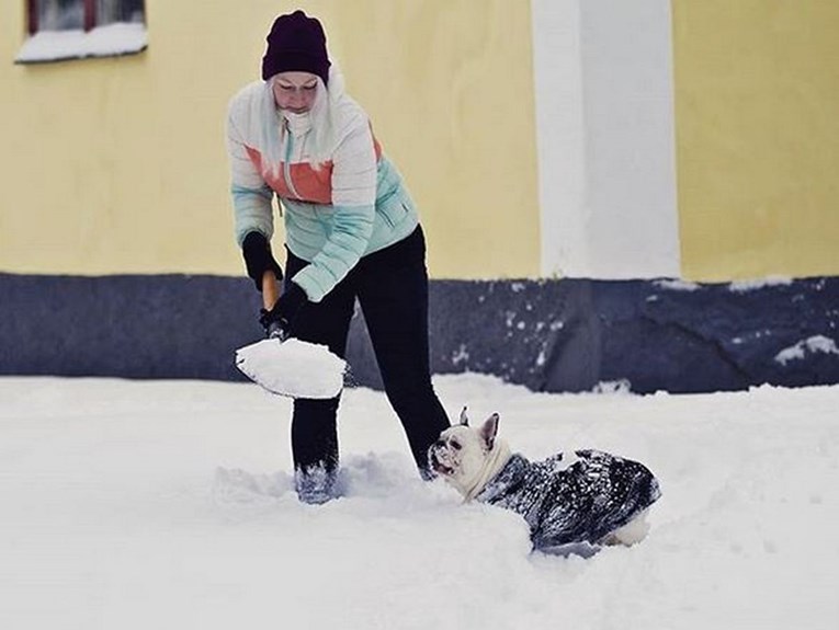 Čišćenje snijega može biti savršen trening, ako znate kako ga izvesti