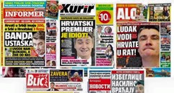 Antihrvatska histerija u srpskim medijima: Banda ustaška uvodi blokadu, Milanović je luđak