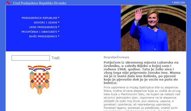 Krenulo sprdanje s Kolindinom biografijom